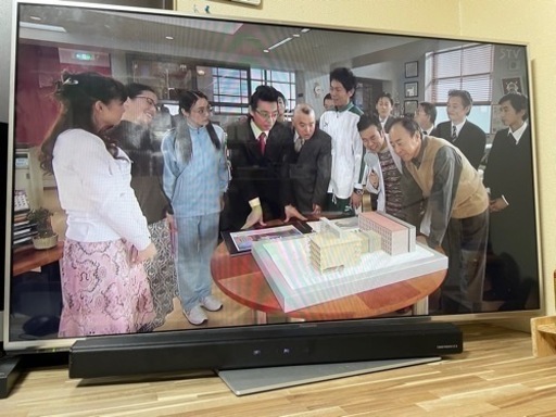 パナソニック テレビ 55インチ サウンドバー&HD付き