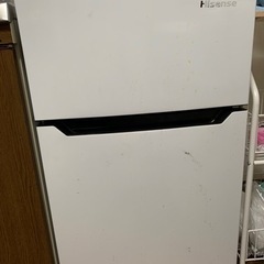 Hisense 93L 冷蔵庫 無料で差し上げます。