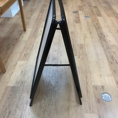 A型看板　金属製　黒縁　A1サイズの画像
