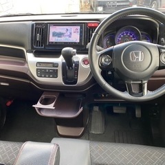 ④平成26年　N-WGNカスタム　2WD ナビ　テレビ　ETC エンジンスターター　車検令和9年1月の画像