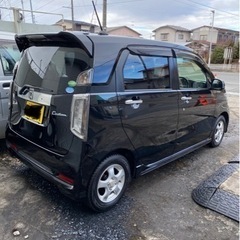 ④平成26年　N-WGNカスタム　2WD ナビ　テレビ　ETC エンジンスターター　車検令和9年1月の画像