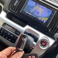 ④平成26年　N-WGNカスタム　2WD ナビ　テレビ　ETC エンジンスターター　車検令和9年1月の画像