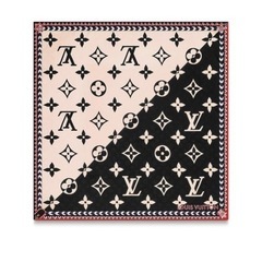 ルイヴィトン LOUIS VUITTON バイカラー·ショール・マフラー・ストール  LVクラフティ 品番M76487 美品　定価11万　正規品の画像