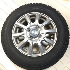 スタッドレスタイヤ　4本セット　軽自動車　2016年製　引き取り先は、名古屋市昭和区川名町か一宮市千秋町になります。の画像