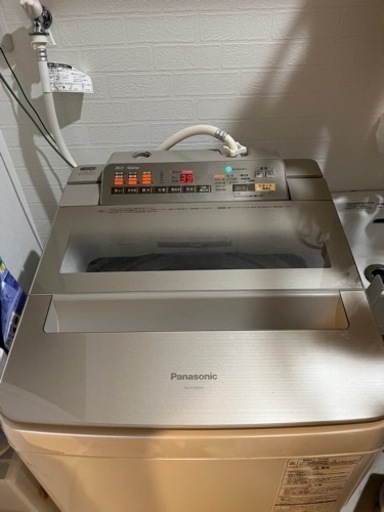 パナソニック縦型洗濯機NA-FA80H3   2016年製