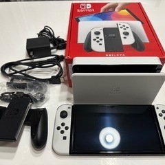 極美品　任天堂スイッチ　有機el 