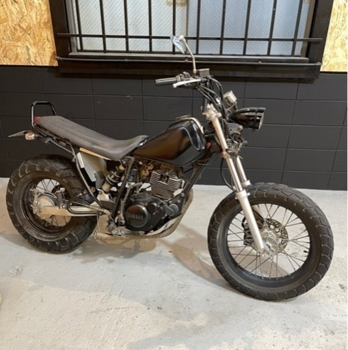 値下げ　TW200 カスタム　実動　キャブクリーニング済み