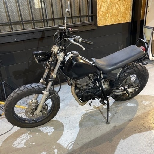 値下げ　TW200 カスタム　実動　キャブクリーニング済み　