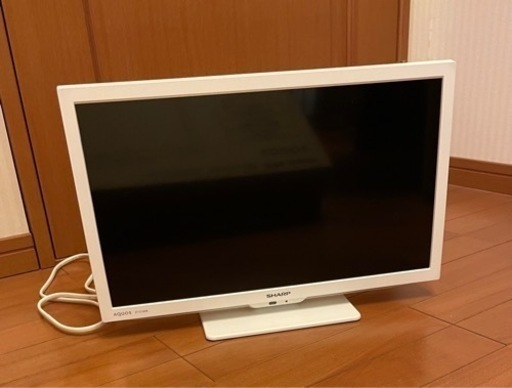 SHARP  AQUOS 19インチ　白
