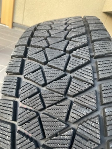 (販売終了です)トヨタ純正 ホイール17x7J 5H 114.3 4本 1台分 225/65R17 ブリヂストンDM–V2 2017年