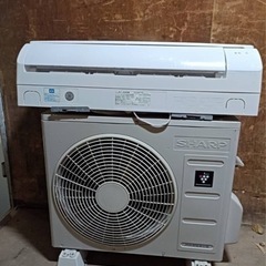 エアコン JRA耐塩害仕様 2019年製 主に6畳用 SHARPの画像