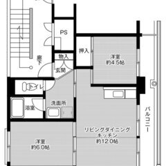 ◆敷金・礼金が無料！◆ビレッジハウス愛野1号棟 (503号室)