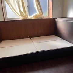 ベッド　マットレス付き　引き取り限定の画像