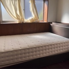 ベッド　マットレス付き　引き取り限定の画像