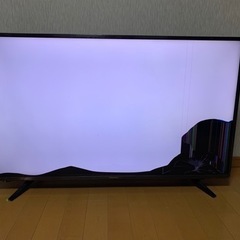 引き取り限定　43インチ液晶　ジャンク　ハイセンス43A6100