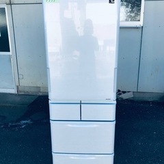 ✨2017年製✨1777番 SHARP✨ノンフロン冷凍冷蔵庫✨SJ-P411D-H
