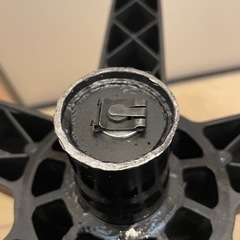 【ジャンク】gtracing ゲーミングチェアの交換部品 ベースJIAO-MAIN-RED-ZJの画像
