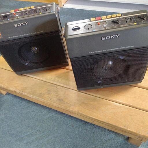 SONY カセットレコーダー ジャンク ２個セット