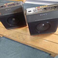SONY カセットレコーダー ジャンク ２個セット