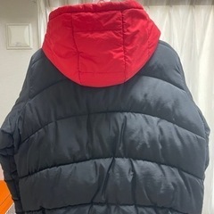 ダウン風黒色ジャンパーの画像