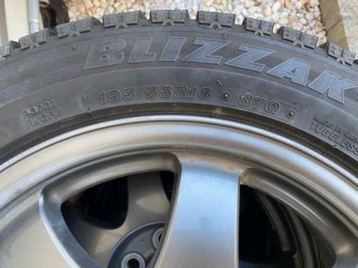 プリウス　純正　ホイール　スタッドレス　4本セット