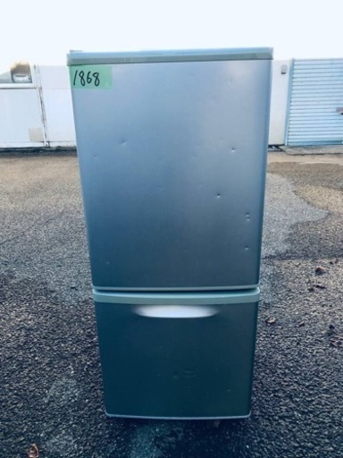 1868番 パナソニック✨ノンフロン冷凍冷蔵庫✨NR-B144W-S‼️