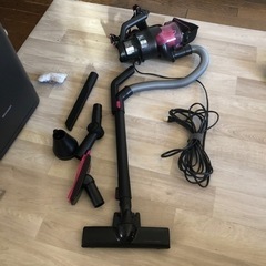 ツインバード　コード付きサイクロン掃除機　