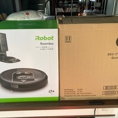 ● ルンバ、i7+、ロボット掃除機、自動ゴミ収集機能付き