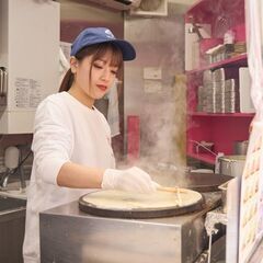 【未経験OK！シフト自己申告制★】土日祝は時給UP☆オシャレでかわいい♪マリオンクレープ販売スタッフ！※ジモティーが掲載している求人となりますの画像