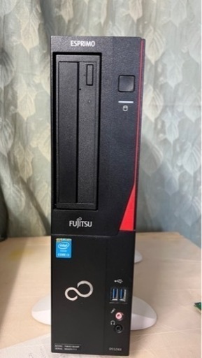【値下げしました】ハイスペックデスクトップ！富士通中古PC整備品　i7 windows11pro 8GB