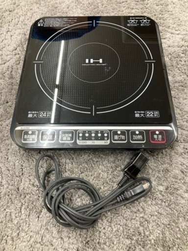 ◼️【中古品】山善IH調理器 EY-IH1400B ihコンロ YAMAZEN