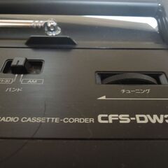 SONY ラジカセ　CFS-DW30 ドデカホーン　ジャンク品の画像