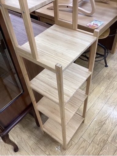 KL-110【新入荷　リサイクル品】IKEA バンブーユニットシェルフ　ナチュラル