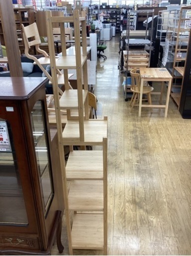 KL-110【新入荷　リサイクル品】IKEA バンブーユニットシェルフ　ナチュラル