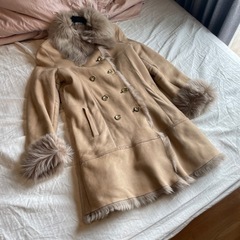 あったかいムートンコート！