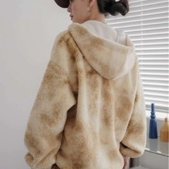 SHEIN ★ハーフジップ　パーカー　フーディーの画像