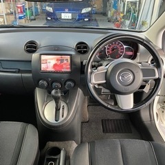 デミオスポーツ　車検r6年4月　事故歴なし　ナビ　ワンセグTV　ETC車載器　アルミホイール　タイヤバリ溝　HIDヘッドライト　オートエアコン　オートライト　の画像