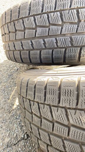 スタッドレスタイヤ 4本 195/65R15 91Q ホイールセット 18年製 WINTER MAXX DUNLOP