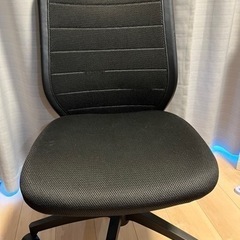 ニトリ ワークチェア 黒