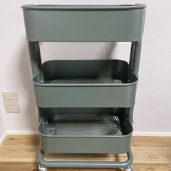 IKEA 3段ワゴンラック
