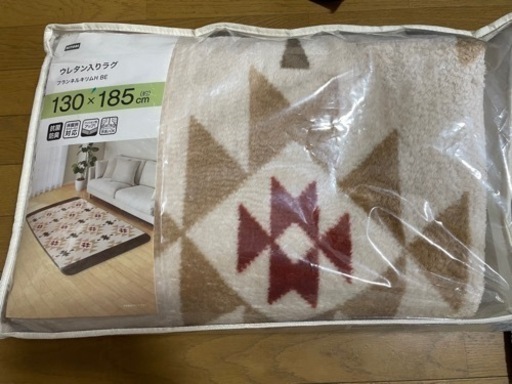 ※お取引決まりました※一人暮らしにちょうど良い！　1.5畳用ホットカーペット\u0026対応ラグ