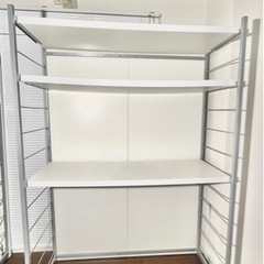 2年前に楽天で35989円で購入したパーテーション収納棚になります