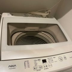 洗濯機　AQUA 7kg AQW-BK70G 訳あり