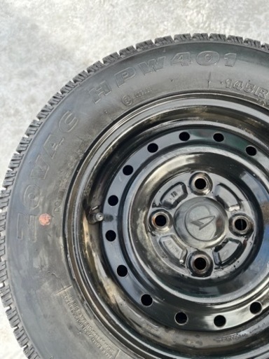 ZOVAC  HPW401 タイヤ4本 145R12 72Q