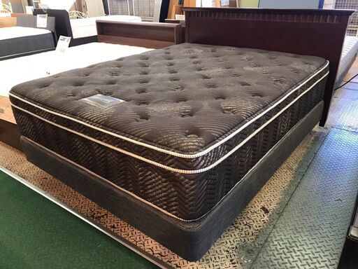 【愛品館八千代店】シモンズ　ダブルクッション　クイーンベッド
