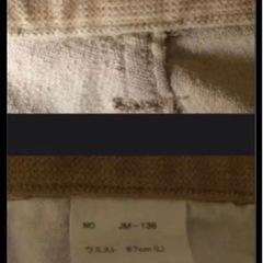 コーデュロイ　パンツ　あたたかい　冬　チノパン　ボトムス　ズボンの画像