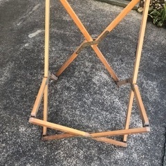 折りたたみチェア骨組み　サビありの画像