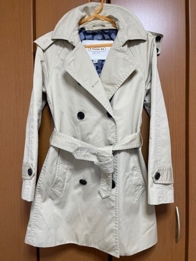 美品　お値下げ！トレンチコート レディース　coach