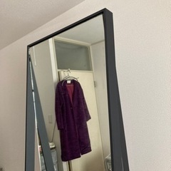 美容室　大きな鏡　全身　姿見の画像