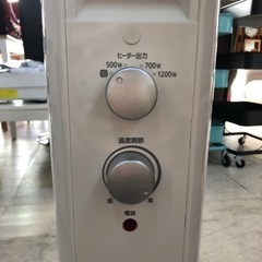 【アイリスオーヤマ 2021年製 オイルヒーター】の画像